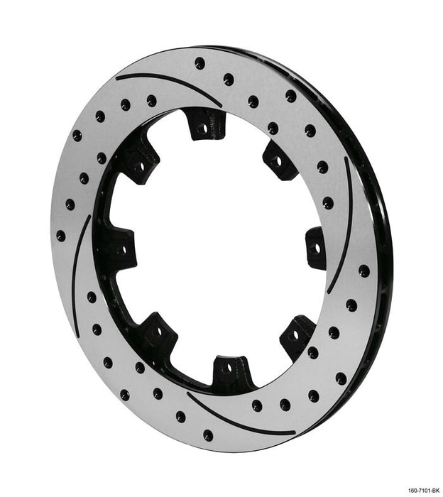WILWOOD 160-7104-BK Rotor 8bt x 7in .810in x 12.19in L/H SRP Black