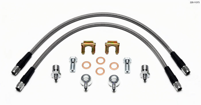 WILWOOD 220-11373 Flexline Kit D52 Caliper 18in 7/16-20 Banjo