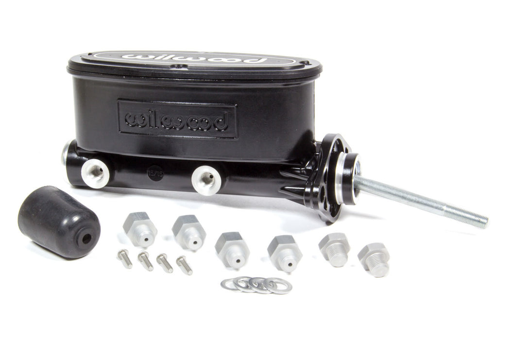 WILWOOD 260-13375-BK Alum Tandem M/C 15/16in Bore Black