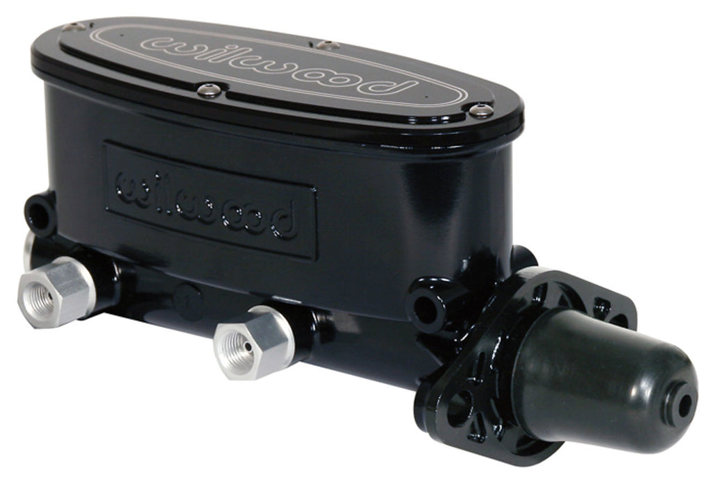 WILWOOD 260-8556-BK Alum Tandem M/C 1.12in Bore Black