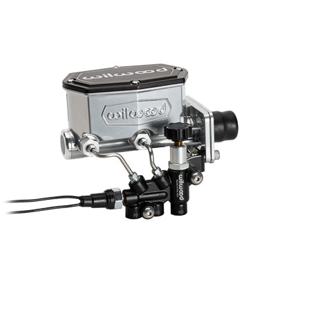 WILWOOD 261-16797-P Tandem M/C Kit w/Prop Valve Mopar Polished