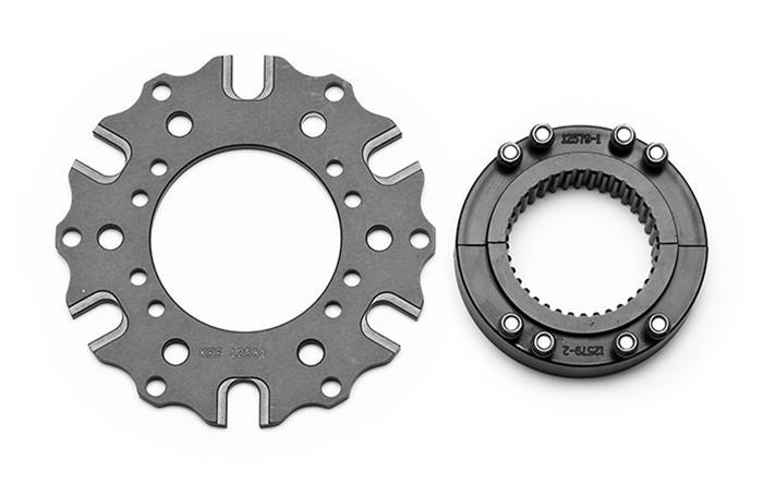 WILWOOD 270-12634 Splined Hub Kit Midget Axle Clamp 38 Tooth