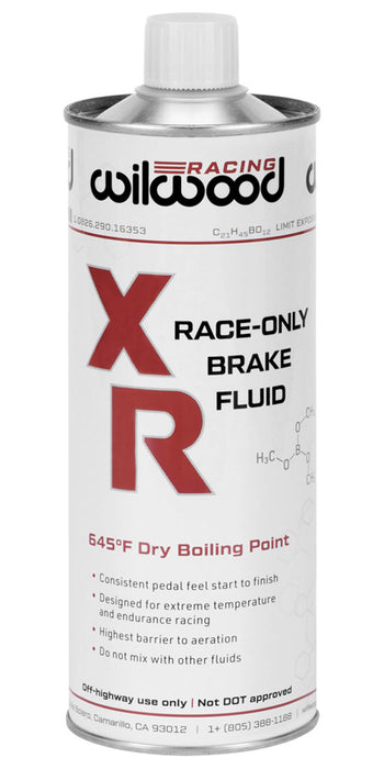 WILWOOD 290-16353 Brake Fluid XR Racing 500ml Can NON-DOT