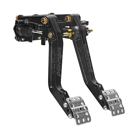 WILWOOD 340-16350 Dual Pedal Assy Adj Fw Swing Offset Clutch