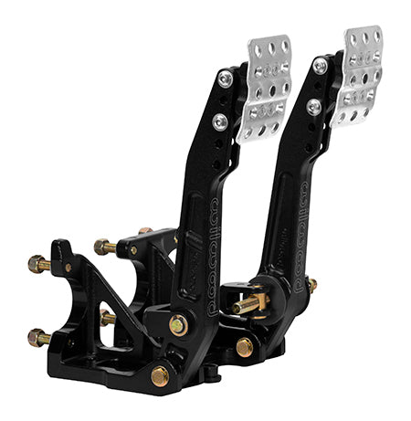 WILWOOD 340-16606 Dual Pedal Assy Adj Floor Mnt