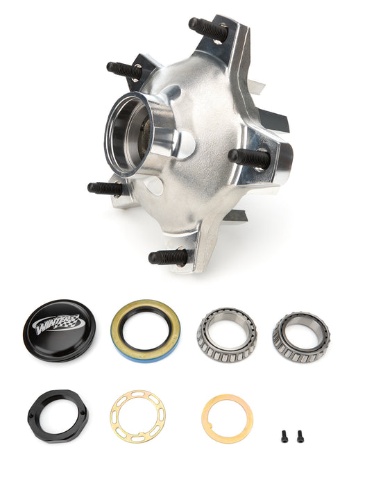 WINTERS 3755F Hub Kit Front Wide 5 Snap Cap Perm Mold Alum
