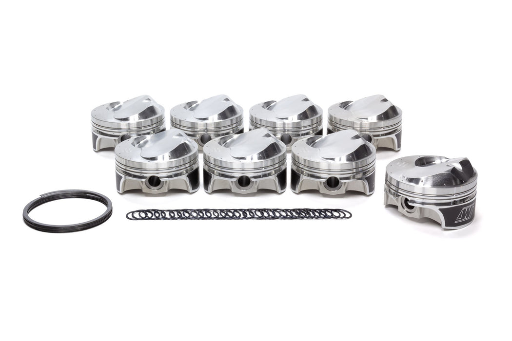 WISECO K481BS BBC Quick 16 Piston Set 4.500 Bore +45cc Dome