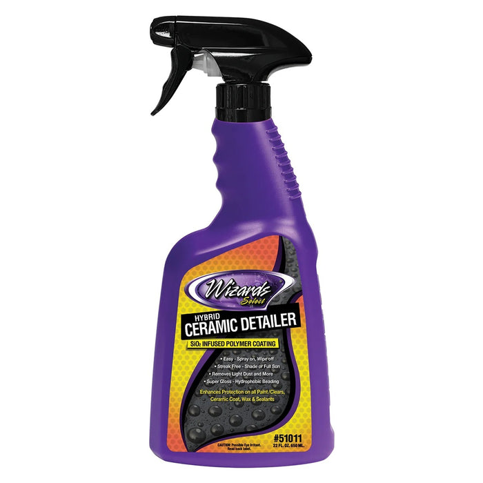 WIZARD PRODUCTS 51011 Hybrid Ceramic Detailer 22 Ounce Bottle