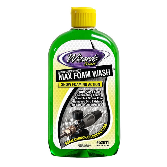 WIZARD PRODUCTS 52011 Max Foam Wash 16 oz