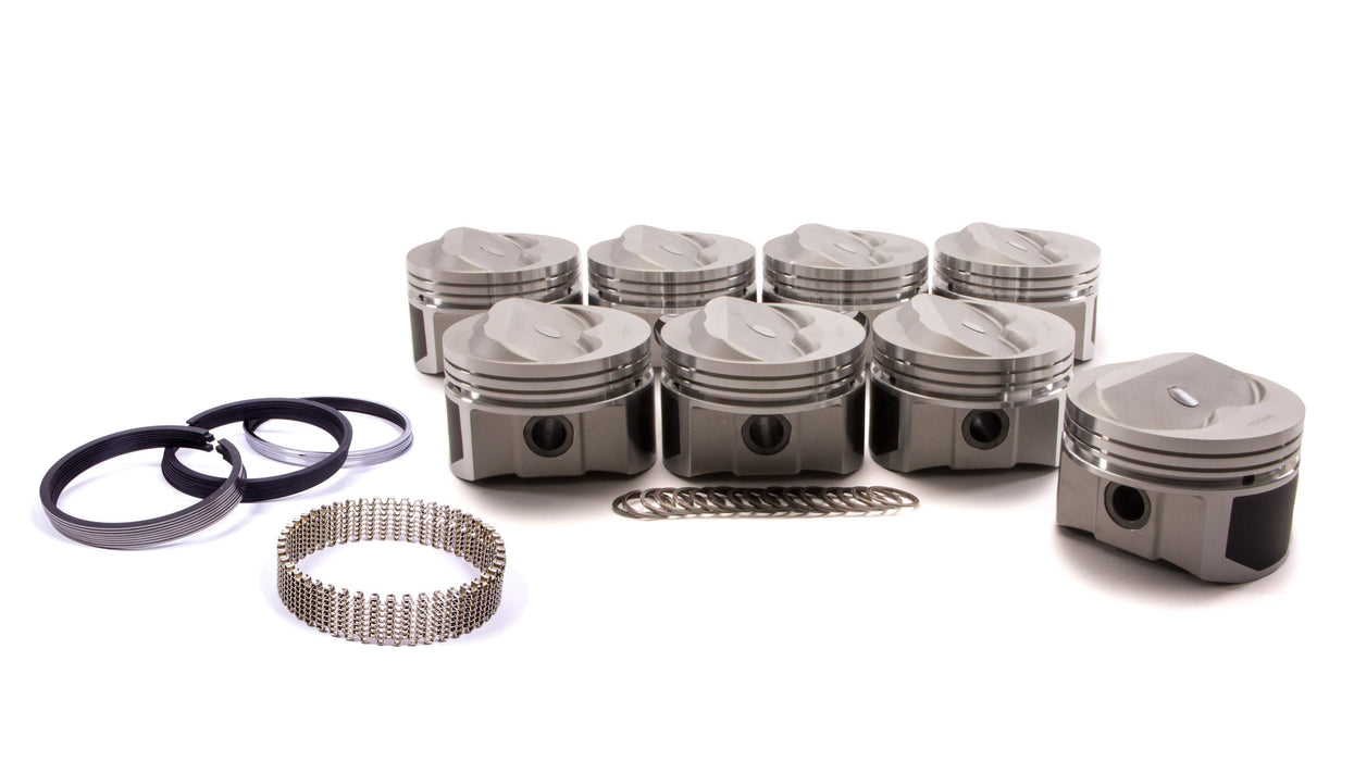 WISECO-PRO TRU PTS502A4 SBC Domed Piston Set 4.040 Bore +8cc