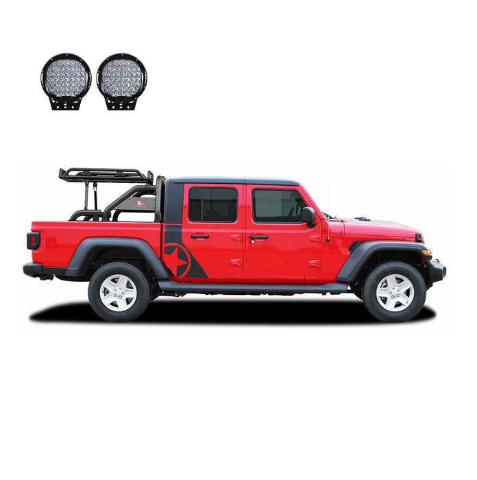 Black Horse Off Road WRB-09BK-PL69B Warrior Roll Bar Kit - Truck Part Superstore