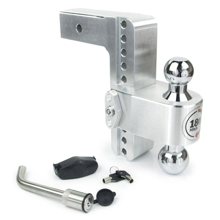 WEIGH SAFE CTB8-2.5-KA Turnover Ball  8in Drop Hitch w/ 2.5in Shank