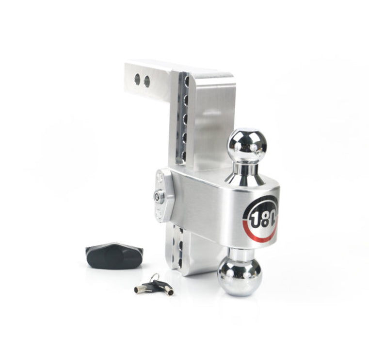 WEIGH SAFE CTB8-2 Turnover Ball  8in Drop Hitch w/ 2in Shank