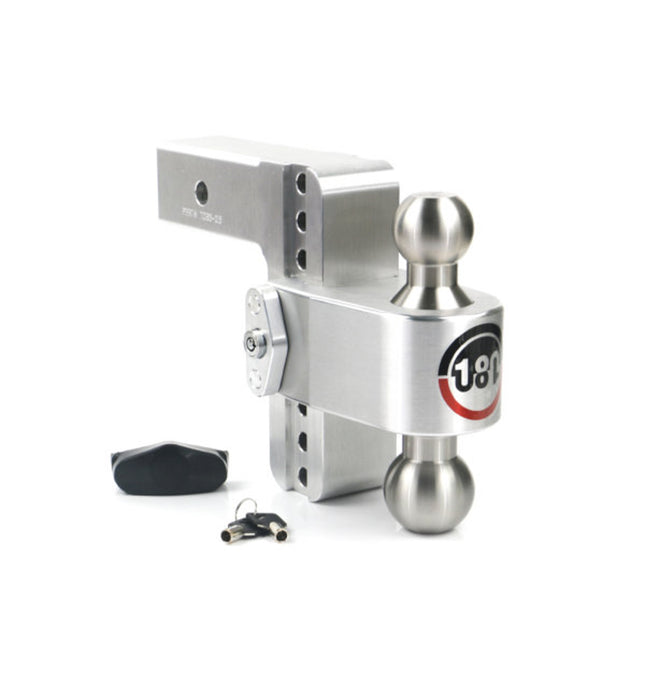WEIGH SAFE LTB6-2.5 Turnover Ball  6in Drop Hitch w/ 2.5in Shank