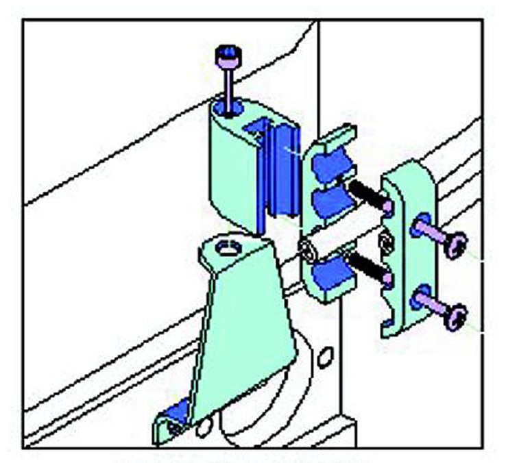 Taylor Cable 42563 V8 Vertical Wire Loom Kit - Truck Part Superstore