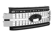 Morimoto XBG07 FORD SD 17-19 GRILLE CHROME WHITE DRL - Truck Part Superstore