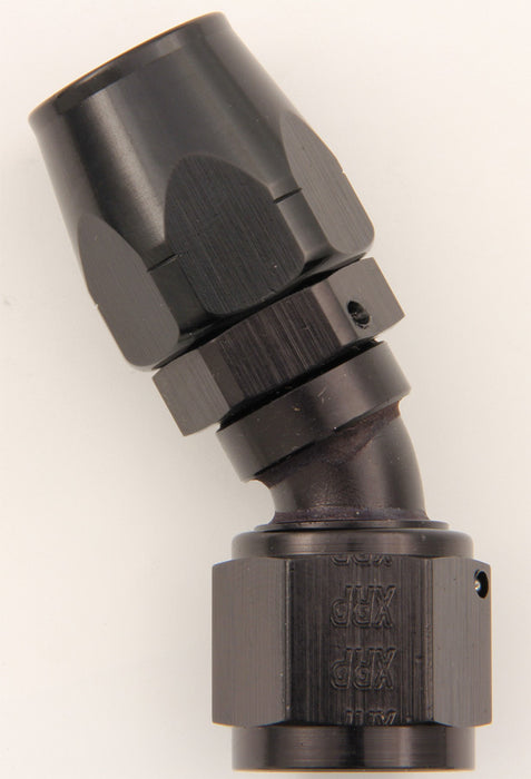 XRP-XTREME RACING PROD. 203016BB #16 30 Deg Dbl Swivel Hose End Black