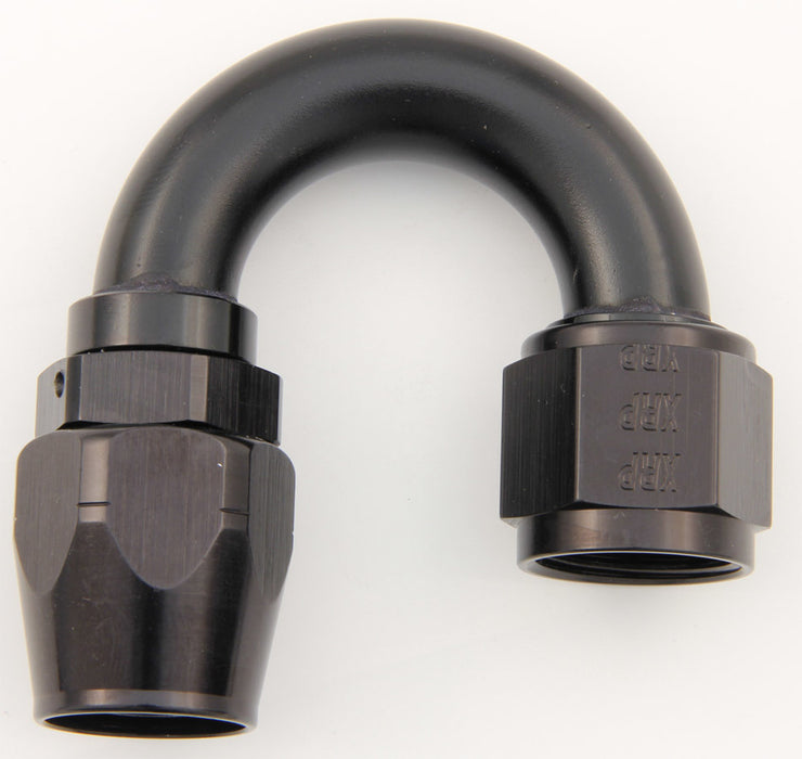 XRP-XTREME RACING PROD. 218008BB #8 180 Deg Dbl Swivel Hose End Black