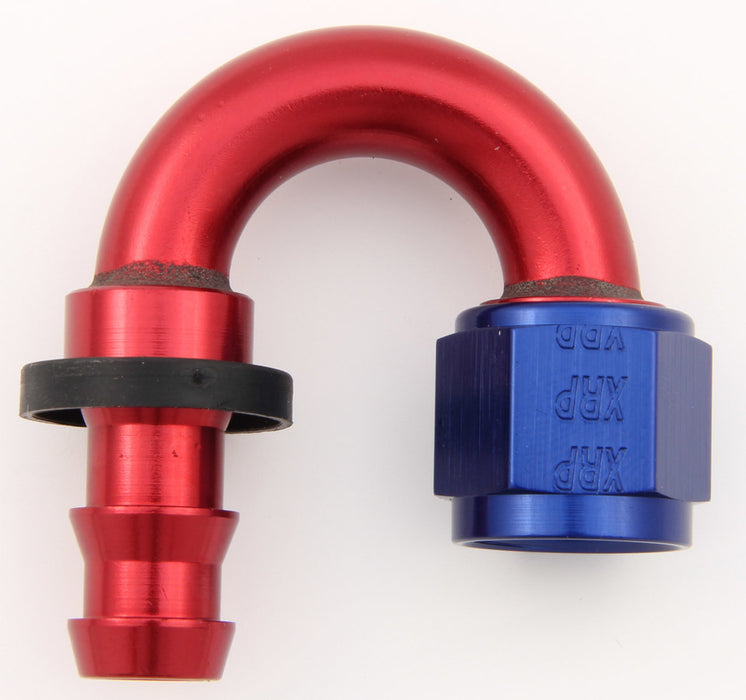XRP-XTREME RACING PROD. 231806 #6 180 Deg Push-On Hose End