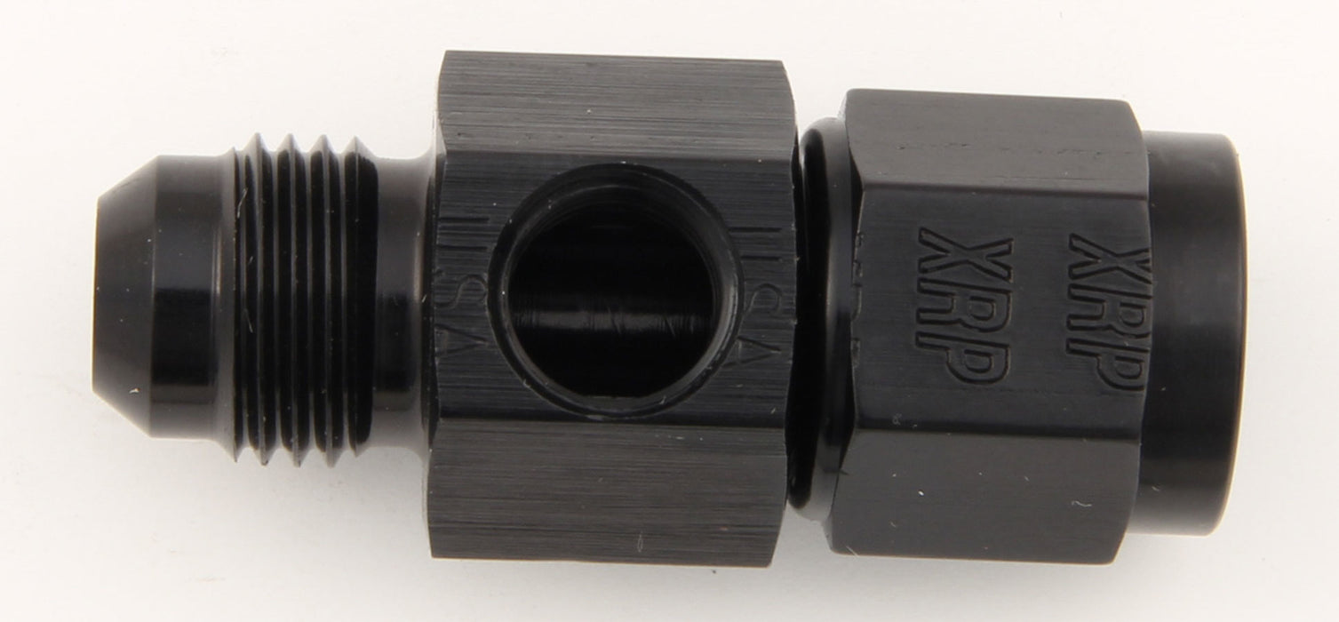 XRP-XTREME RACING PROD. 700195BB #6 to #6 Fem Fuel Press Adapter w/ 1/8 NPT Port