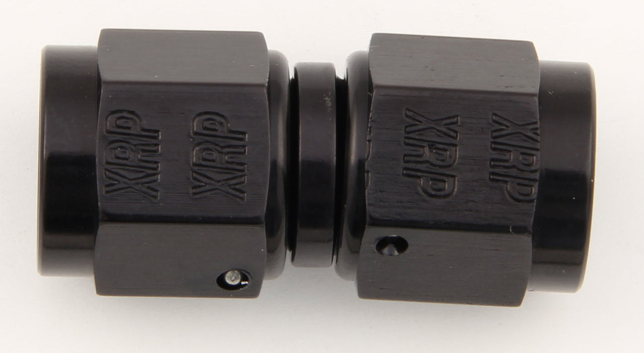 XRP-XTREME RACING PROD. 900108BB #8 Str Fem Flare Swivel Coupling Black