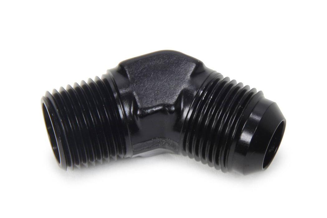 XRP-XTREME RACING PROD. 982310BB 10an Male 45 degree to 1/2 Npt Fitting Black