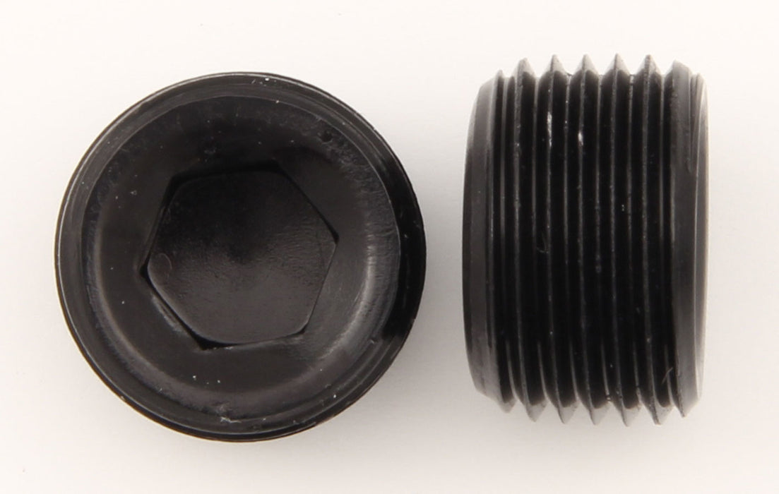 XRP-XTREME RACING PROD. 993204BB 3/8in Male Pipe Plug (2pk) Black