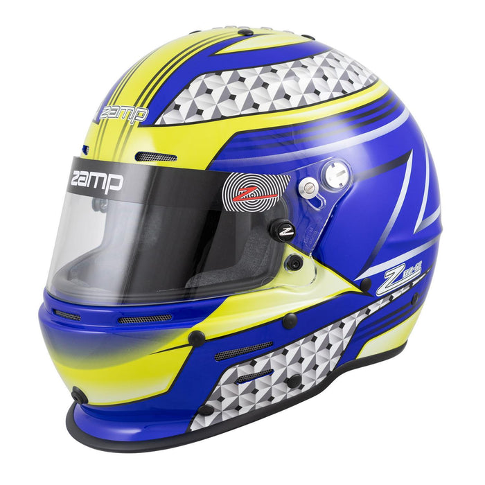 ZAMP H764C36M Helmet RZ-62 Aramid Mix M Blu/Grn SA2020