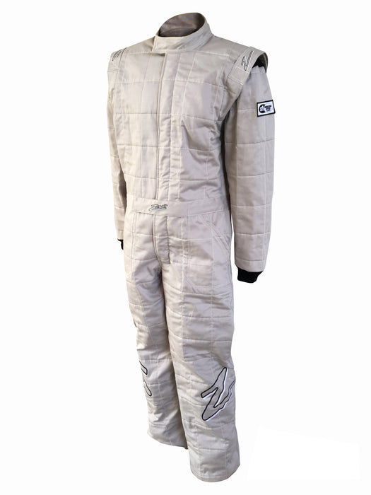 ZAMP R030015L Suit ZR-30 3 Layer Large Gray SFI 3.2A/5