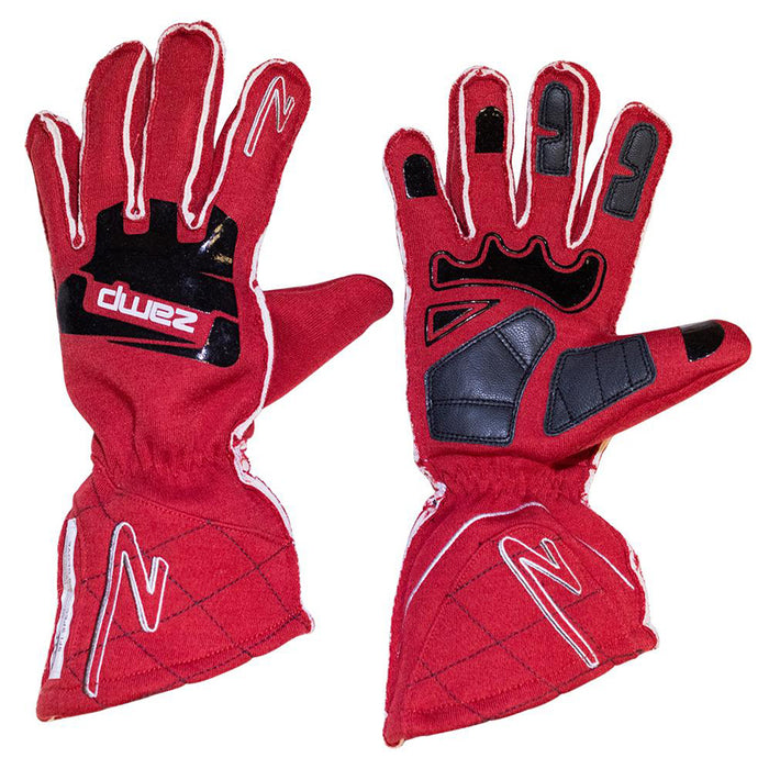ZAMP RG10002M Gloves ZR-50 Red Medium Multi-Layer SFI 3.3/5