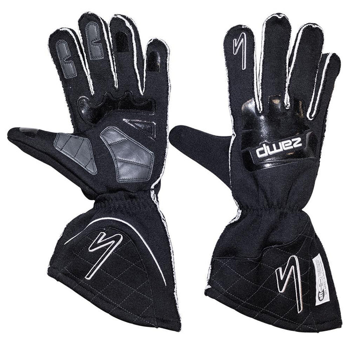 ZAMP RG10003XL Gloves ZR-50 Black X-Lrg Lrg Multi-Layer SFI3.3/5