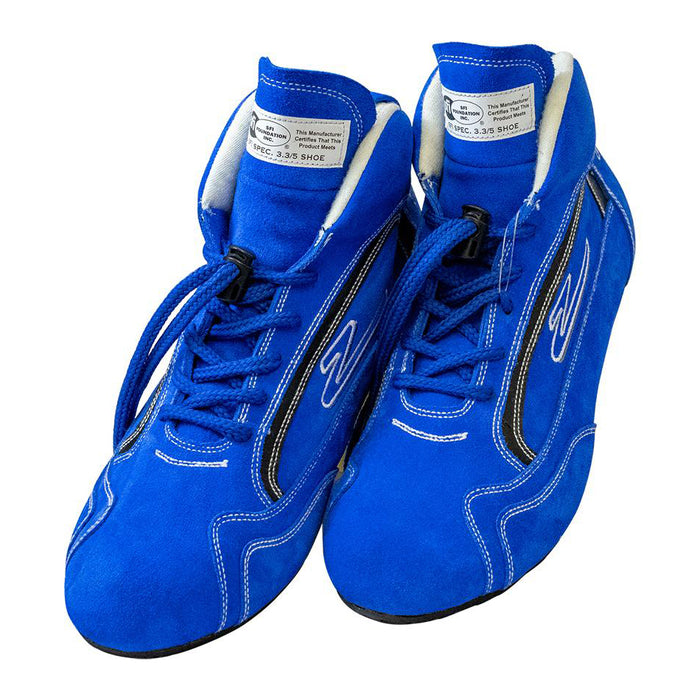 ZAMP RS00100412 Shoe ZR-30 Blue Size 12 SFI 3.3/5