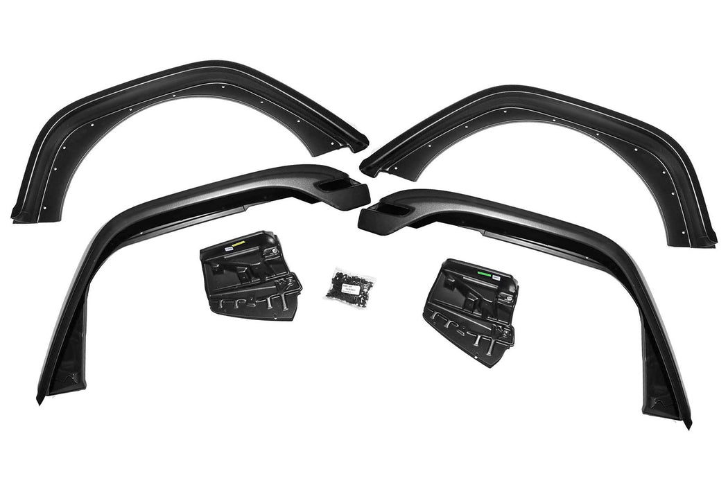 Rough Country A-J01822 WF1 Fender Flares Jeep Wrangler 4XE (21-23)/Wrangler JL (18-23) Rough Country - Truck Part Superstore