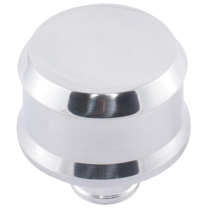 ProForm 141-850 Slant-Edge Aluminum Push-In Chevrolet Air Breather Cap Polished Finish No Emblem Proform - Truck Part Superstore