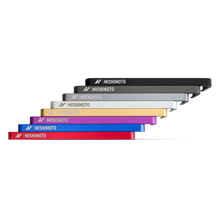 Mishimoto MMINT-UCF-M4B-S-BK MMINT-UCF, Matte Tanks, 450mm Black Core, Straight, Black Anodized V-Band - Truck Part Superstore