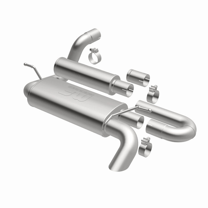 MagnaFlow Exhaust Products 19620 Overland Series Stainless Axle-Back System - Truck Part Superstore