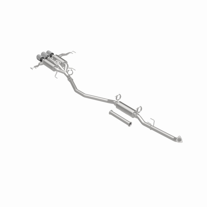MagnaFlow Exhaust Products 19611 xMOD Series Carbon Fiber Tips Cat-Back System - Truck Part Superstore