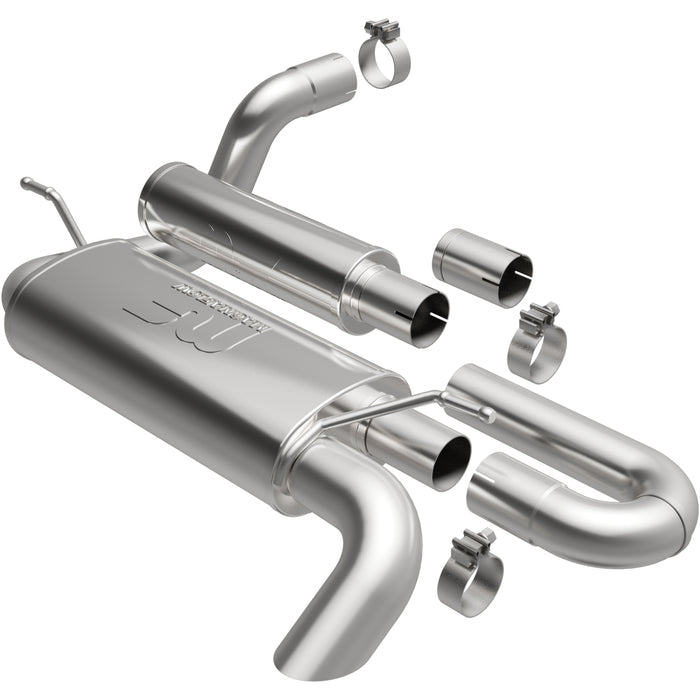 MagnaFlow Exhaust Products 19620 Overland Series Stainless Axle-Back System - Truck Part Superstore