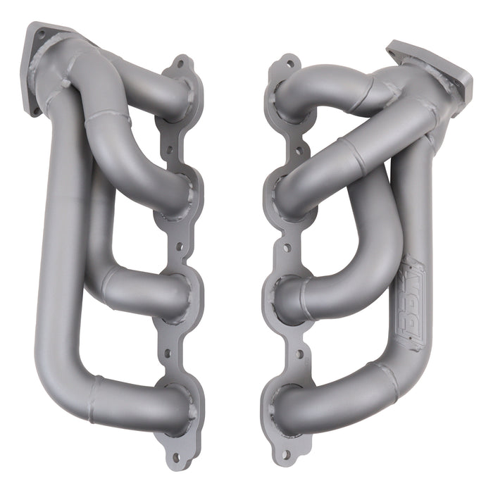 BBK Performance Parts 4047 2014-2018 Chevy GM Truck 5.3L 6.2L 1-3/4 Shorty Headers (TITANIUM CERAMIC) - Truck Part Superstore
