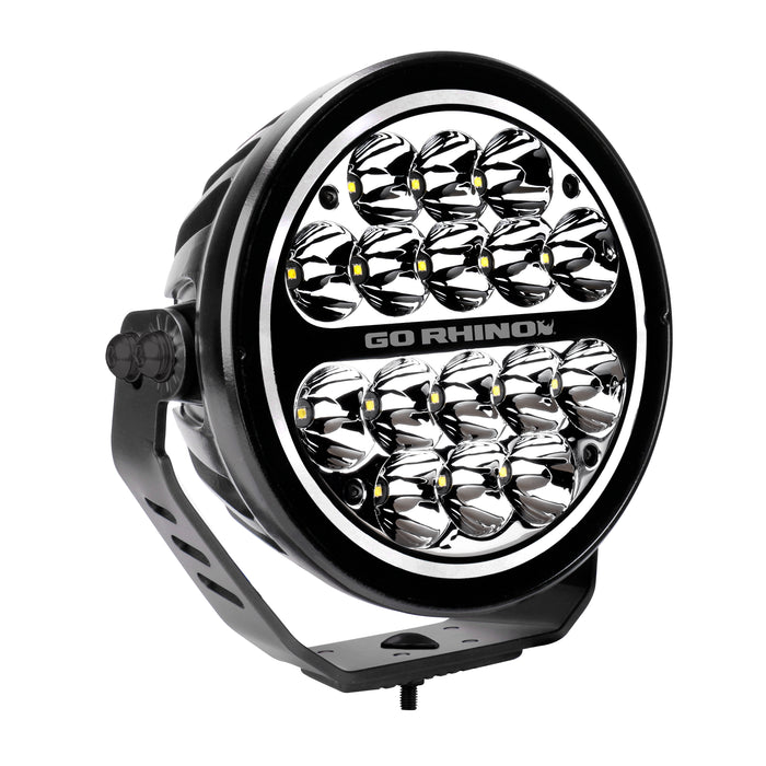 Go Rhino 750800711DRS Available in 9” and 7” diameters both with daytime running ligh trings included. - Truck Part Superstore