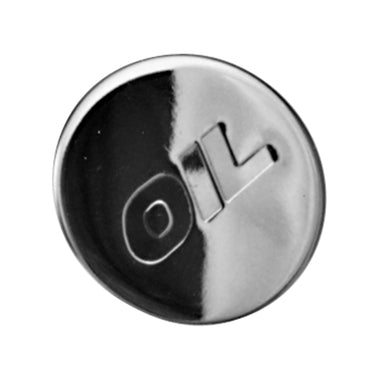 ProForm 66018 Engine Oil Filler Cap Chrome Steel Push-In Style Fits 1-1/4Inch Diameter Hole Proform - Truck Part Superstore