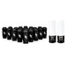 Mishimoto MMLG-125-20LBK Mishimoto Aluminum Locking Lug Nuts M12x1.25, 20pc Set, Black - Truck Part Superstore