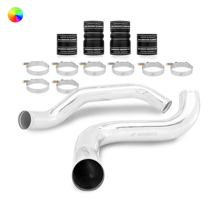 Mishimoto MMICP-F2D-99KN Ford 7.3L Powerstroke Intercooler Pipe and Boot Kit, 1999-2003, Custom Color - Truck Part Superstore