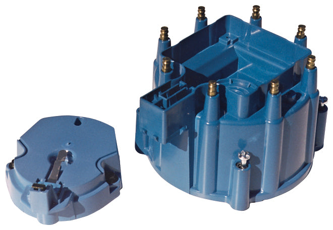 ProForm 66947BC Engine Distributor Cap and Rotor Kit Fits GM HEI Dist w/Internal Coil Blue Proform - Truck Part Superstore