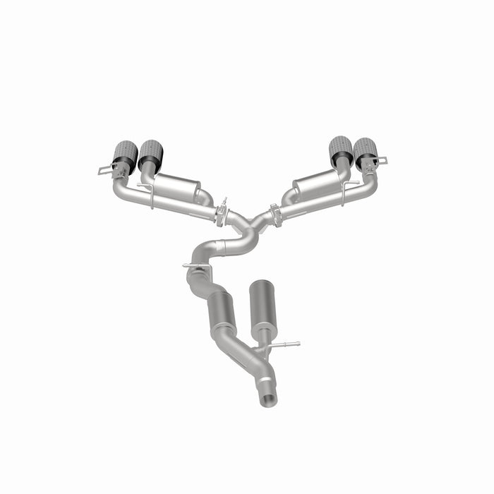 MagnaFlow Exhaust Products 19617 NEO Series Carbon Fiber Tips Cat-Back System - Truck Part Superstore