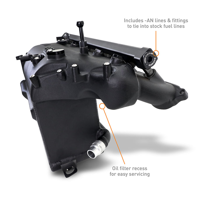 Mishimoto MMINT-G80-21BK Performance Charge Air Cooler Manifold, Fits BMW G8X M3/M4 2021+ - Truck Part Superstore