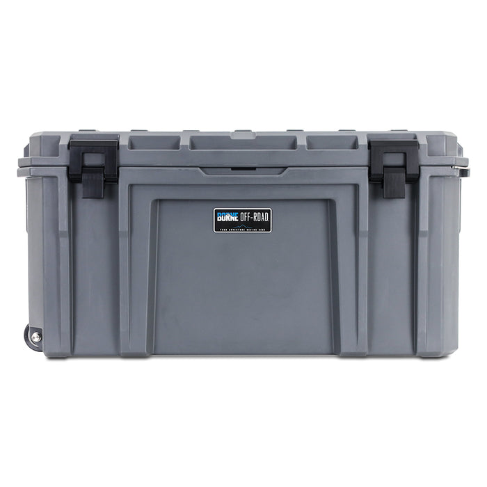 Mishimoto BNHC-169LG Borne Off-Road Hard Case, 169QT, Gunship Gray - Truck Part Superstore