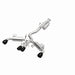 MagnaFlow Exhaust Products 19631 NEO Series Black Chrome Tips Cat-Back System - Truck Part Superstore