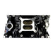 Edelbrock 7516-BP Edelbrock RPM Air-Gap Manifold for Small-Block Chevy Vortec, Black Plasma Finish - Truck Part Superstore