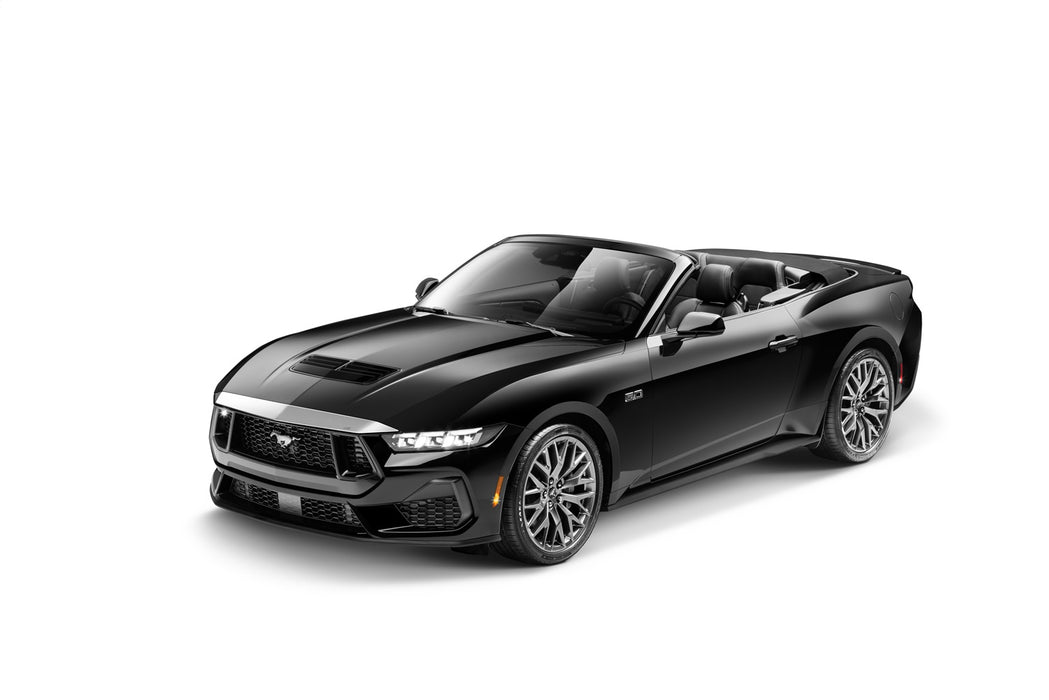 Husky Liners 2892212 Aeroskin Hood Protector; Chrome for Select Ford Mustang
